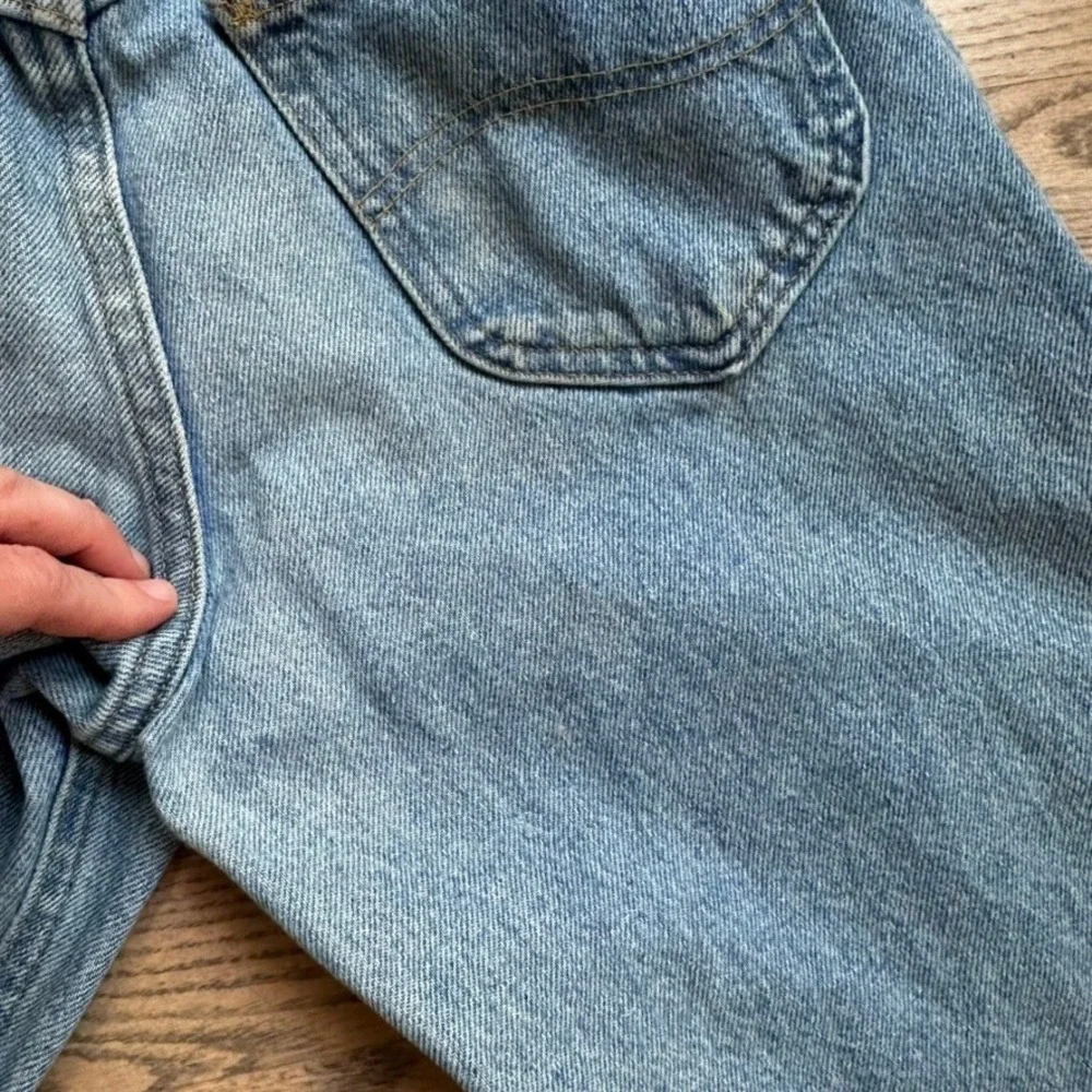 Lee Jeans Vintage High Waist Denim‎ Distressed Light Wash Kids (Size 12)